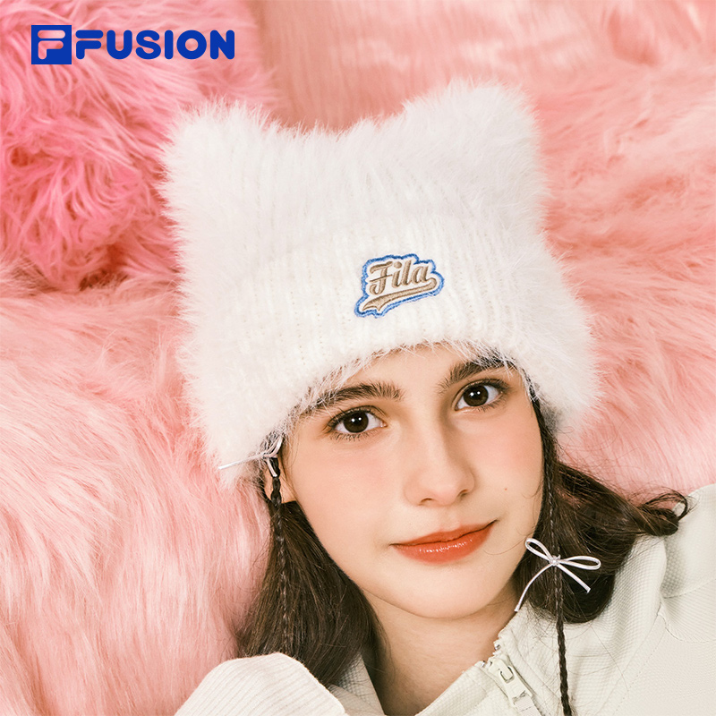 FILAFUSION斐乐潮牌针织帽