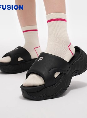 FILA FUSION斐乐潮牌女鞋STARFISH SLIPPER拖鞋2025夏新款海星2代