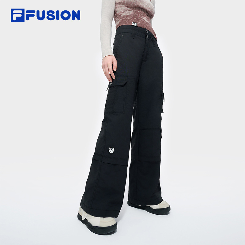 FILAFUSION斐乐梭织长裤女子