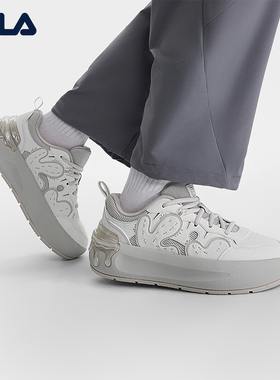 FILA 斐乐官方女鞋CACTI 摩登板鞋2025秋季新款仙掌鞋时尚休闲鞋