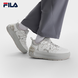 FILA 斐乐官方女鞋CACTI 摩登板鞋2025秋季新款仙掌鞋时尚休闲鞋