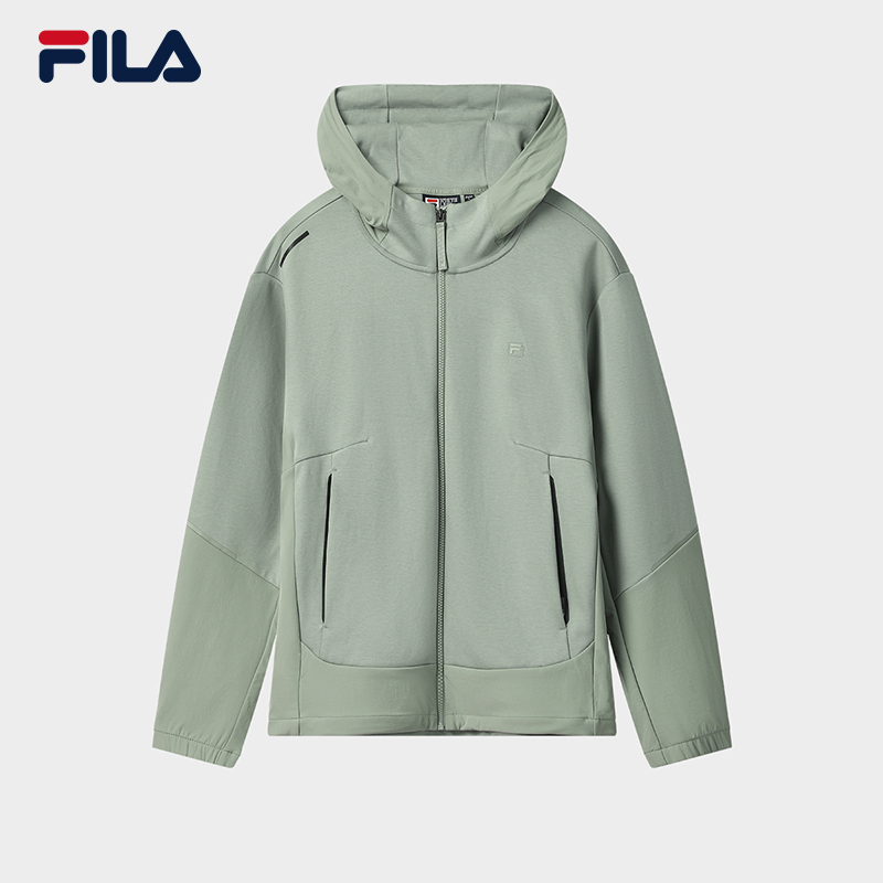 FILA斐乐男士针织连帽外套