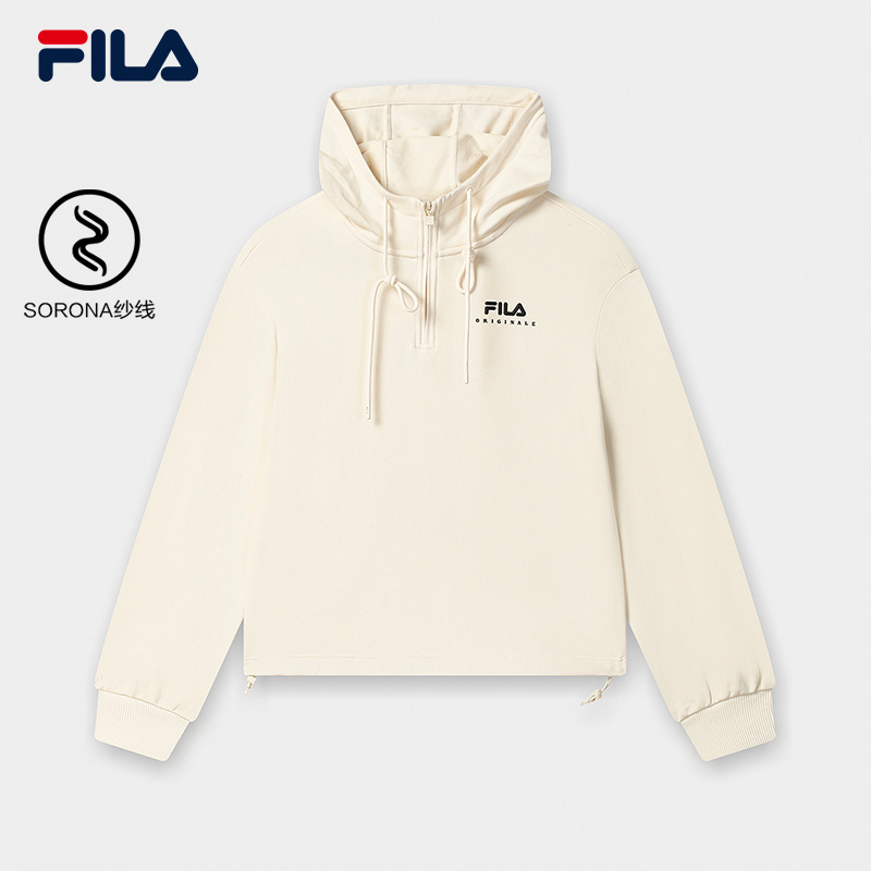 FILA斐乐女士针织连帽上衣