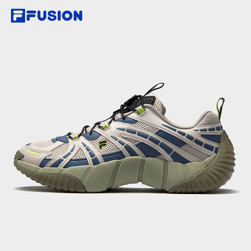 章昊同款 FILA FUSION斐乐潮牌脊骨鞋2 男鞋夏季新款户外休闲鞋子