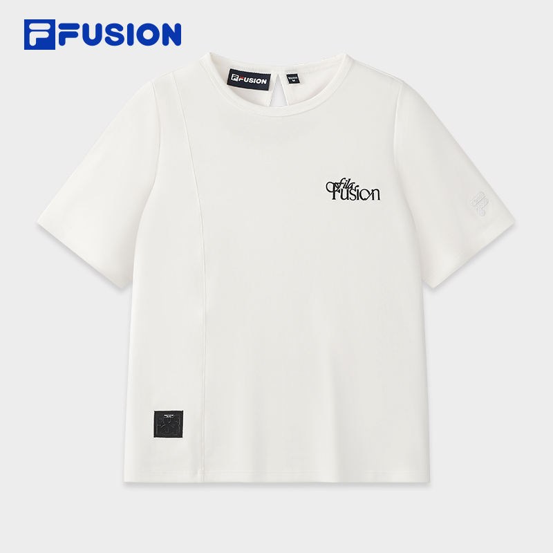 FILAFUSION斐乐女士针织短袖衫