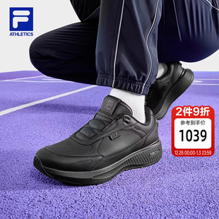 牛皮防水运动鞋 王阳同款 2025冬新款 男鞋 FILA斐乐BOA柔云3菁英跑鞋