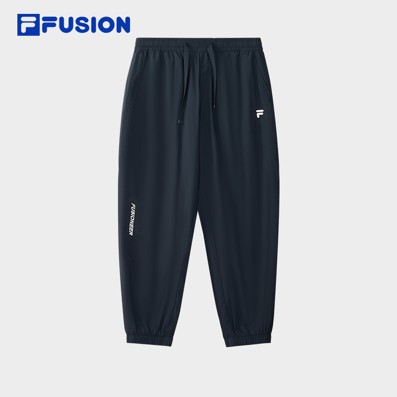 FILAFUSION潮牌男子梭织长裤