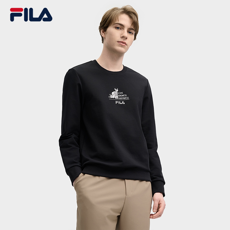 FILA斐乐男士针织套头衫