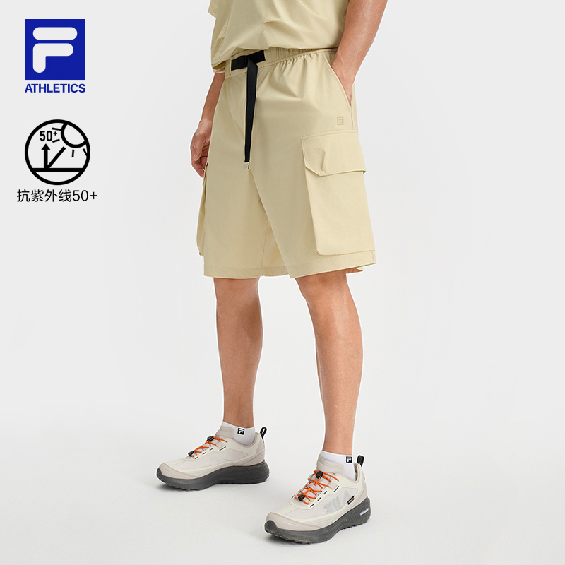 FILA斐乐男士梭织五分裤