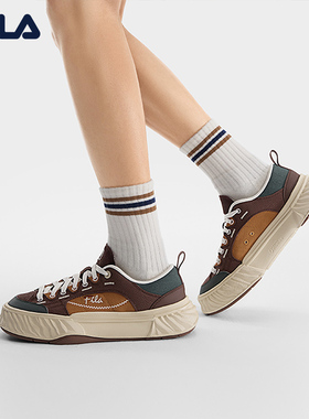 FILA 斐乐官方男鞋FOSSO 1+帆布鞋2026夏新款岩行鞋 1+时尚休闲鞋