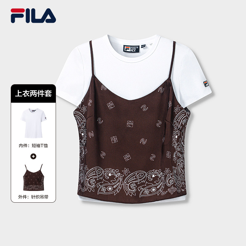 FILA斐乐女士休闲短袖T图片