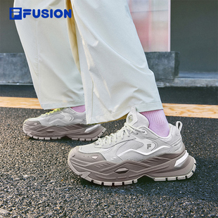 FUSION斐乐潮牌女鞋 硬糖鞋 BIANCO 2025秋新款 4代 IV厚底潮鞋 FILA