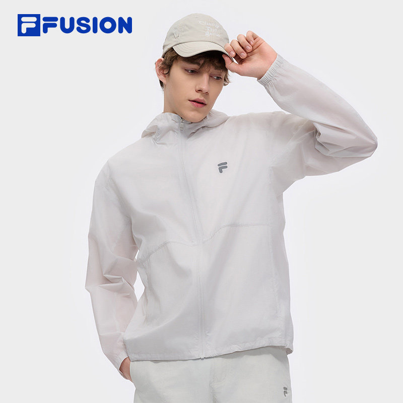 「UPF50+防晒衣」FILA FUSION 斐乐外套男2025夏新款休闲连帽上衣,户外/登山/野营/旅行用品,防晒衣,淘宝优惠券,粉丝福利购,淘宝优惠卷