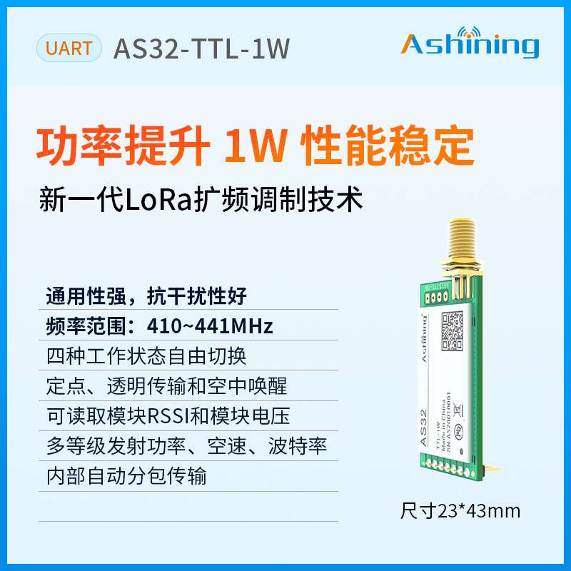 厂家1Lo块Ra模块43线串口收发模8大功3率远距离0000米SX1无27更稳 电子元器件市场 RF模块/射频模块 原图主图