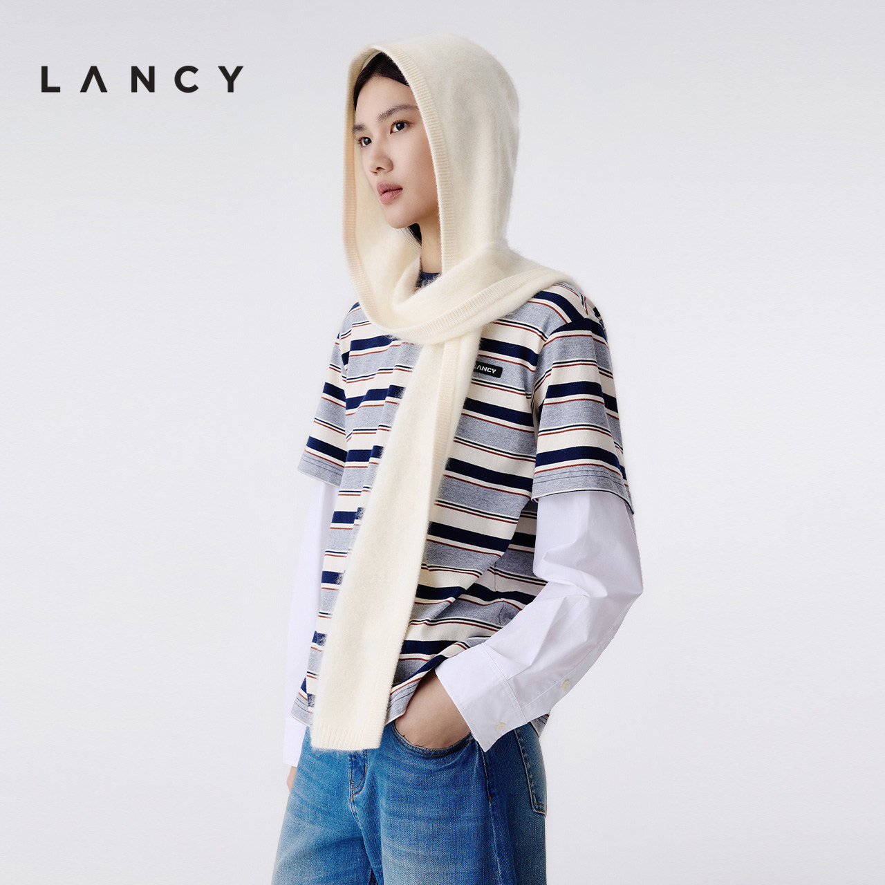 拉毛工艺 轻柔亲肤 围巾帽子