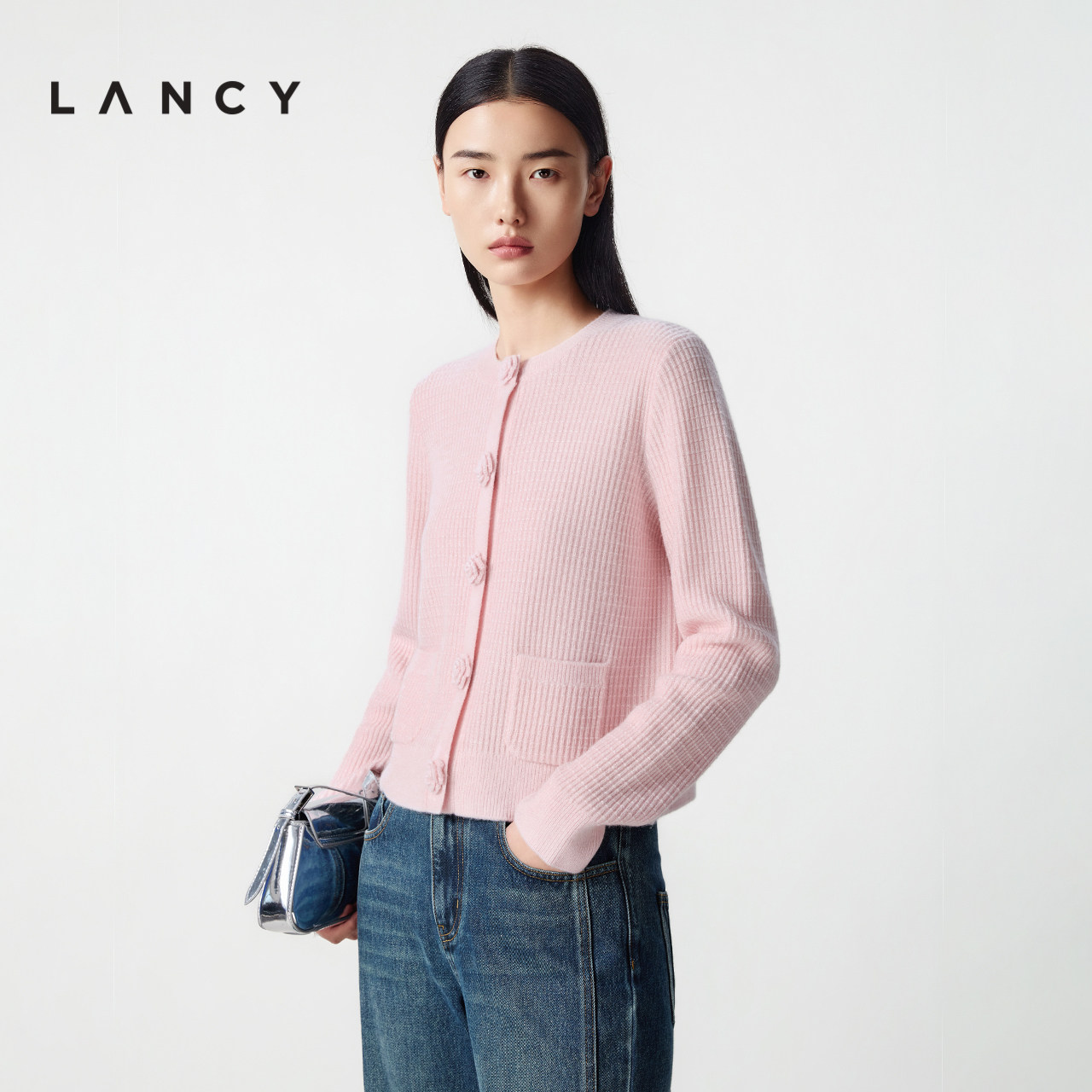 香风设计 花朵装饰 华夫格纹