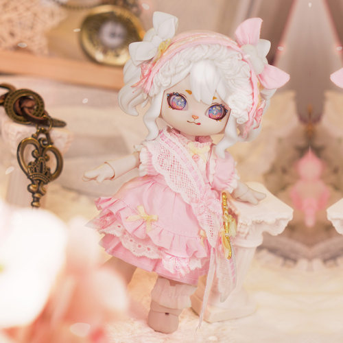 COME4FREE梦境爱丽丝娃衣OB11玩偶BJD公仔裙子衣服