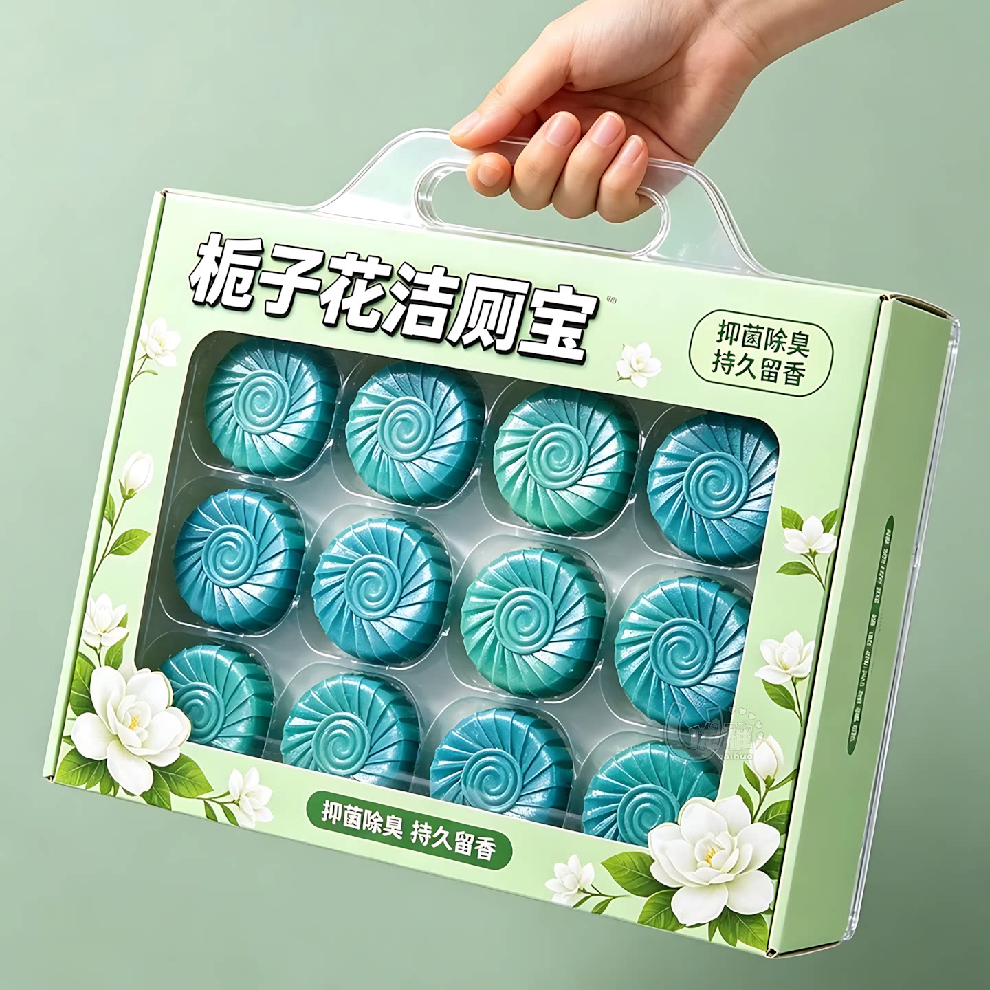 马桶洁厕块洁厕宝清香除垢蓝泡泡