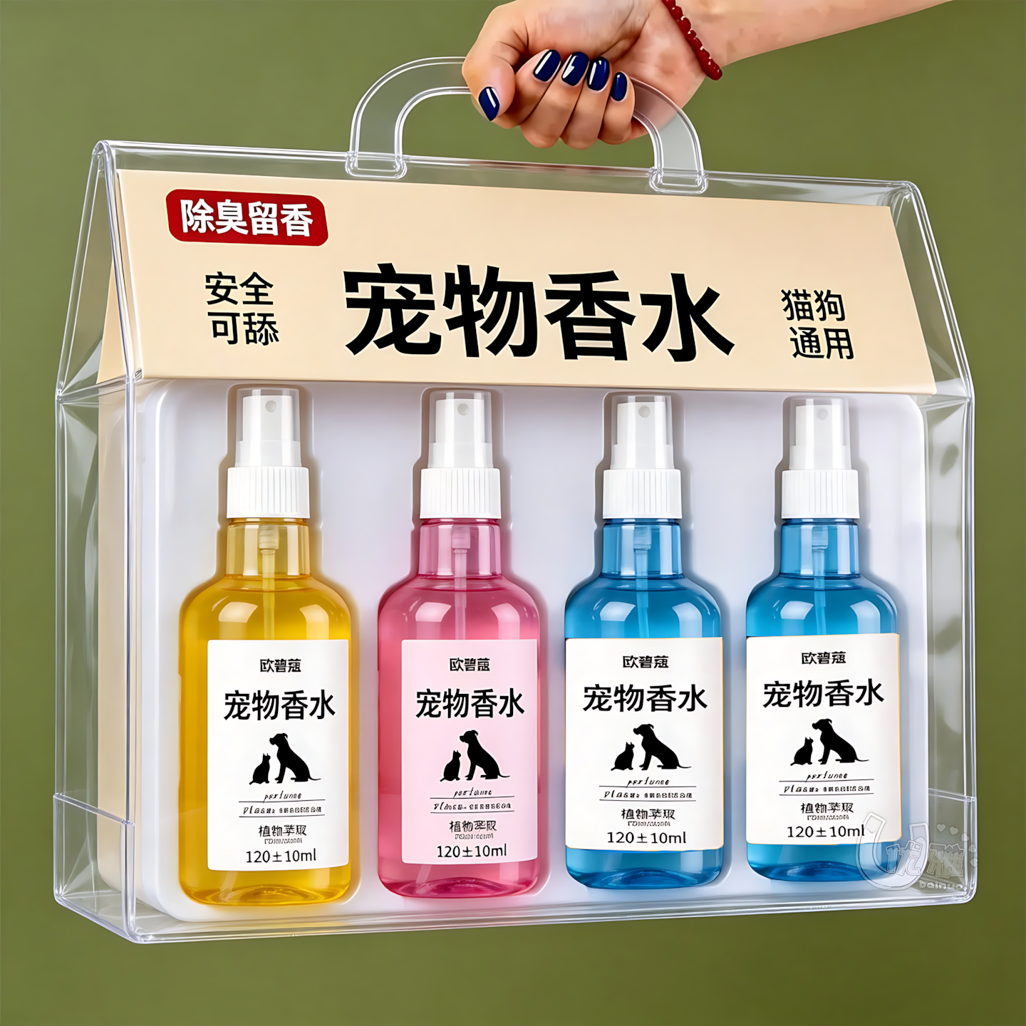 宠物香氛喷身体窝垫源头分解臭味
