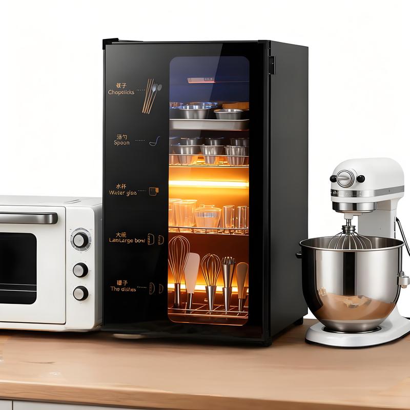 杯子茶道房客消毒柜家用厨房小型办公室多功能消毒柜家用小型分层