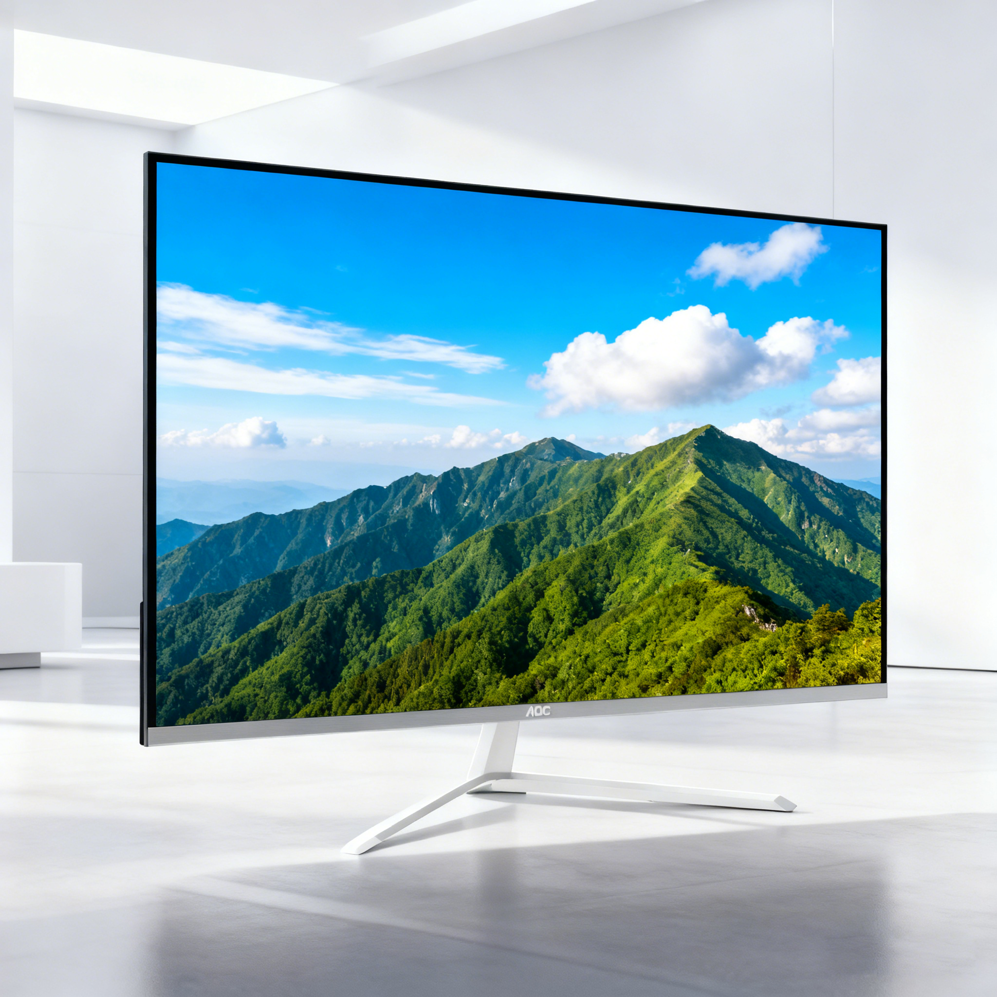 AOC32英寸4K显示器HDR低蓝光