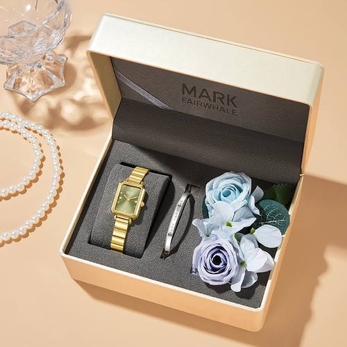 马克华菲薇薇安西太后方糖小绿表女士正品名表流行女款手表女学生