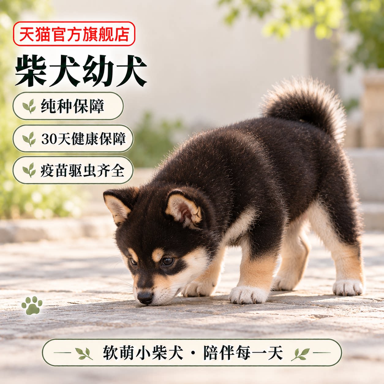 家养小型犬小狗狗赤色黄色狗狗