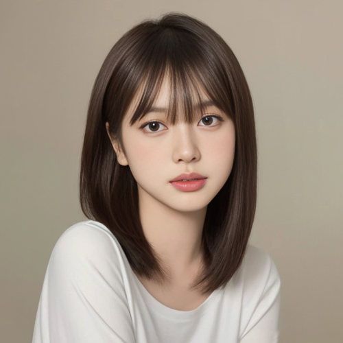 夏季假发女中长发自然齐肩锁骨发