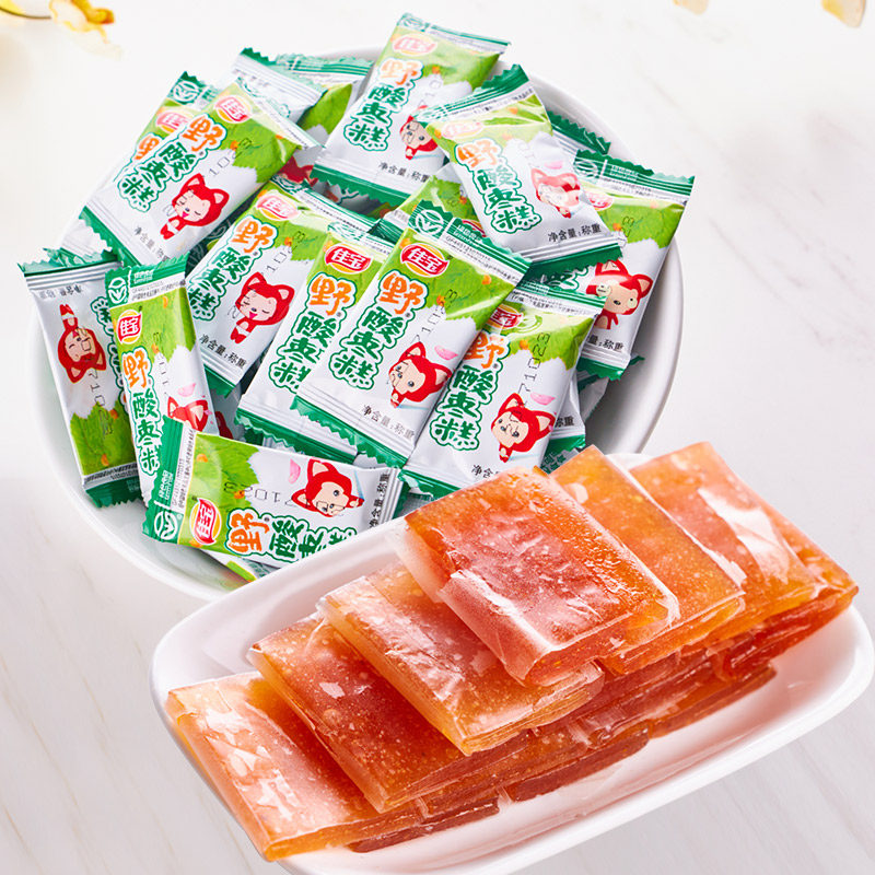 佳宝野酸枣糕500g1斤装酸甜枣糕果脯果糕 酸枣糕 儿童休闲零食