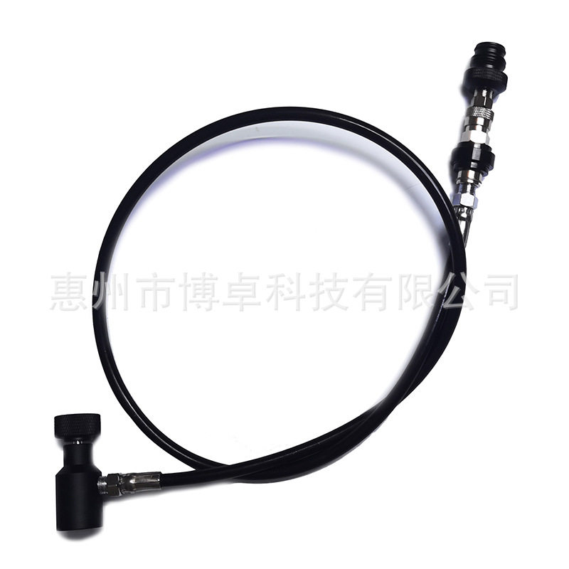 PAINTBALL通气软管37英寸彩弹比赛直软管跨境亚马逊速卖通EBAY - 实物图