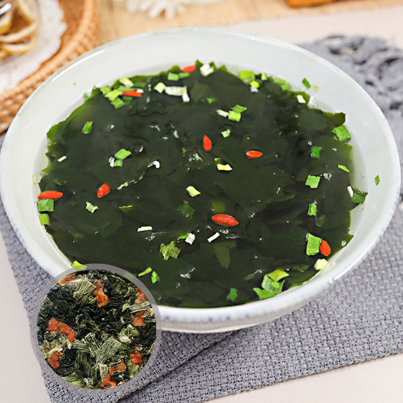 即食冲泡裙带菜汤学生家庭方便菜汤独立小包装海带速食冲泡方便汤