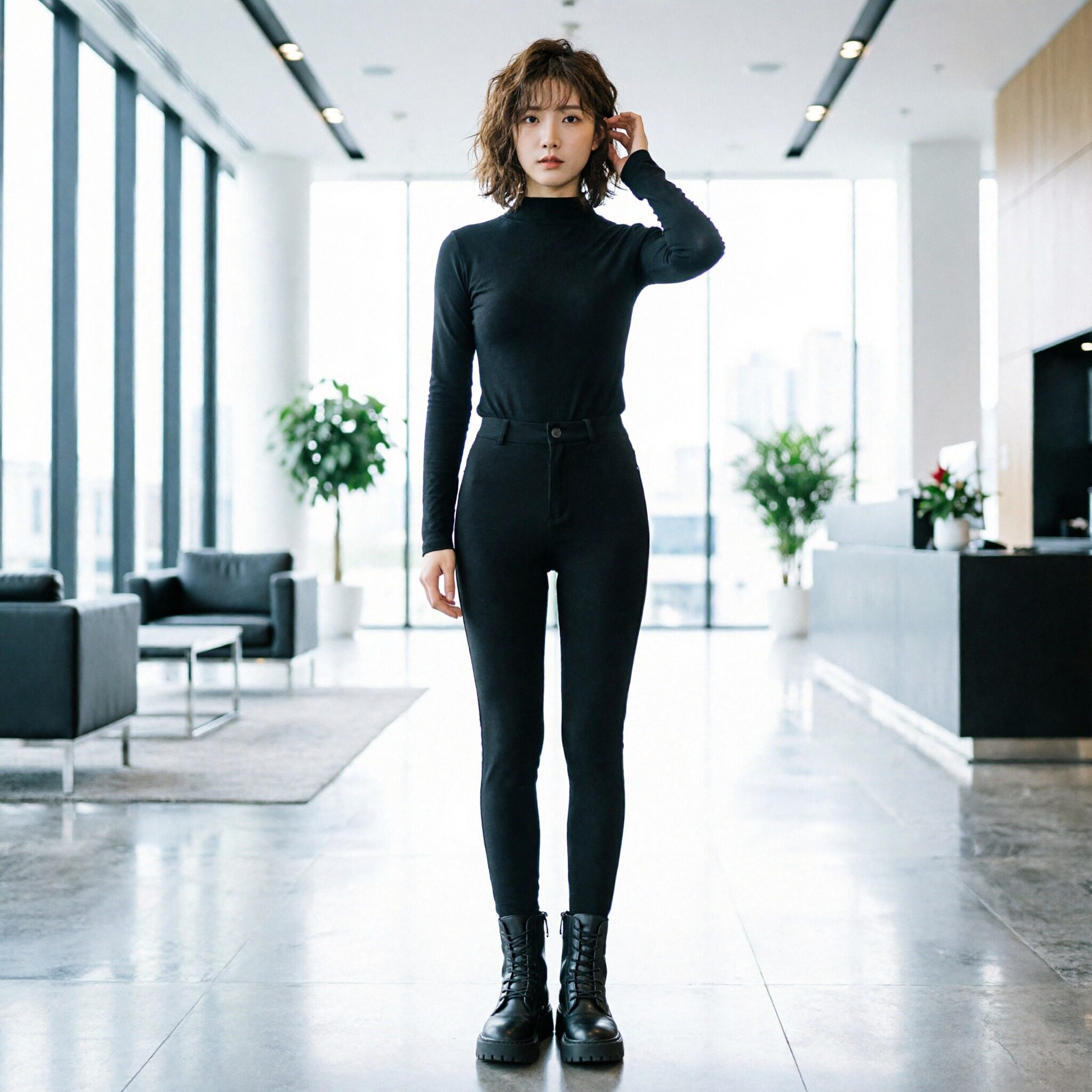 健身瑜伽裤无痕打底卷边运动女款爆款2025新款春秋瑜伽防走光提