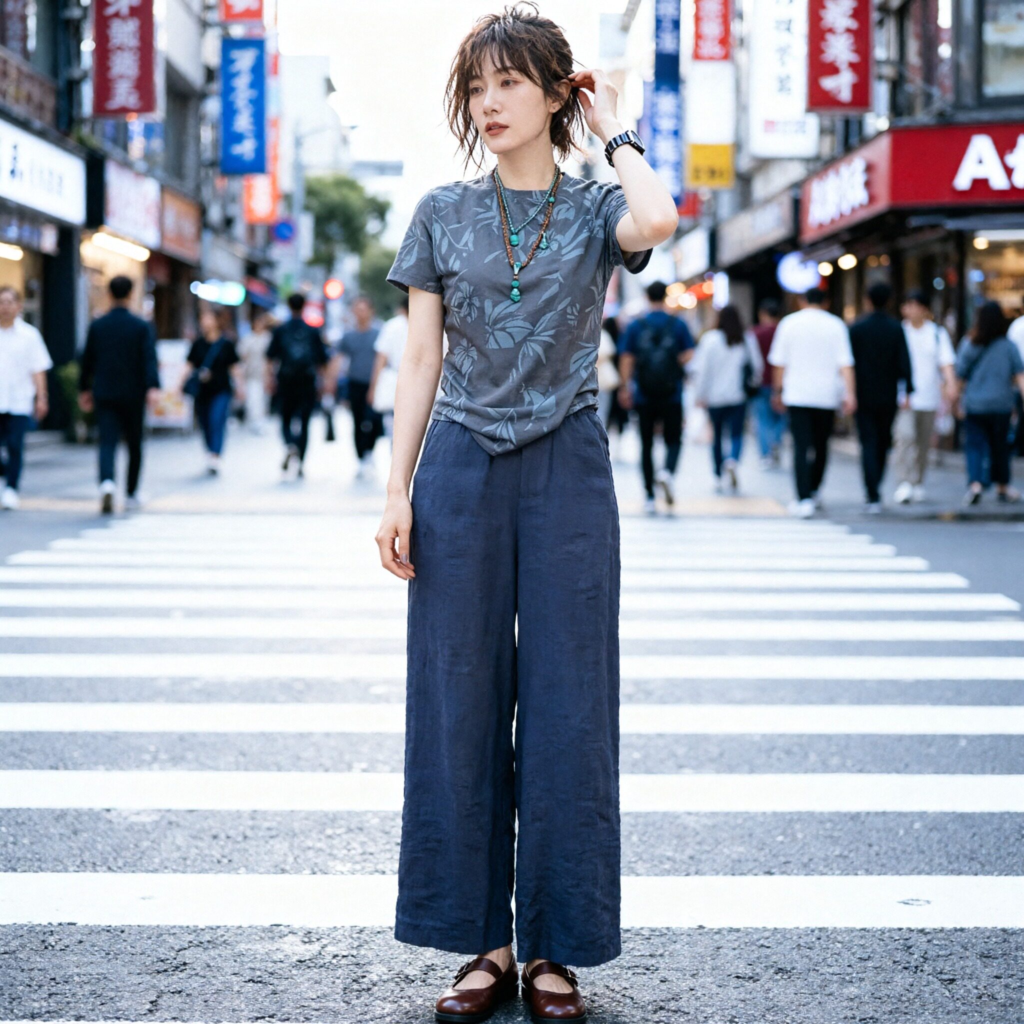 25601大爱美依缘2025夏季新款T恤