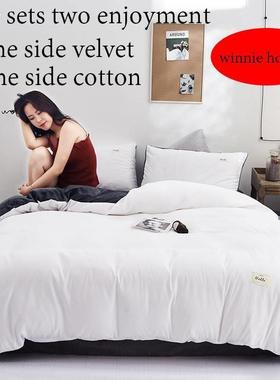 bedsheet sets bed sheet duvet cover set white bedding 4set