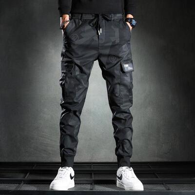 Camouflage casual pants for men autumn leggings overalls男裤