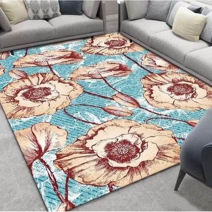 Nordic carpet living room table pad floor mat rug 地毯
