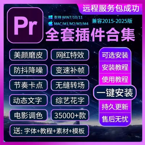 Pr插件合集全套2025软件安装包