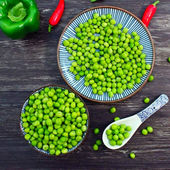 硕倍鲜甜青豆粒速冻豌豆甜青豆冷冻青豆粒1000g餐饮食材商用