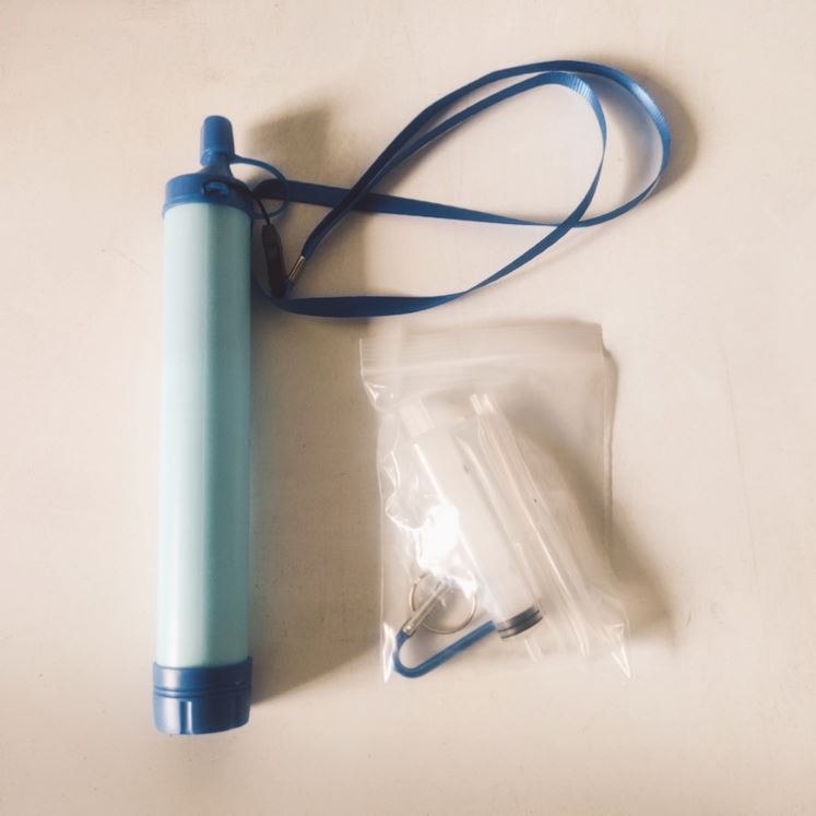 户外饮水装备直饮净水器直饮野外应H急生命探险便携式过滤吸管