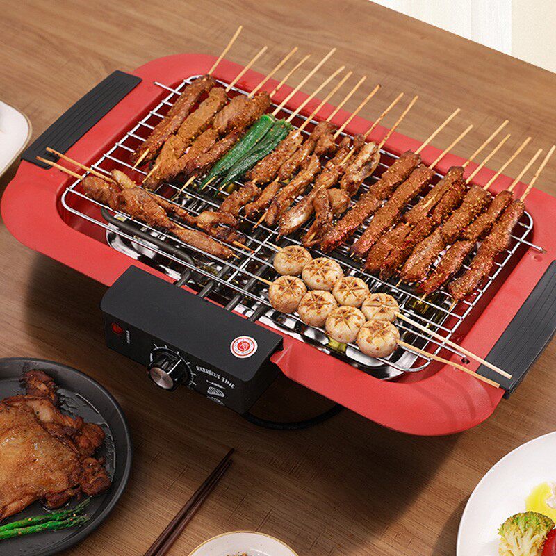 克来比(KLEBY)烧烤炉电烧烤炉家用无烟烤肉电烤炉烤串电烤盘烤肉