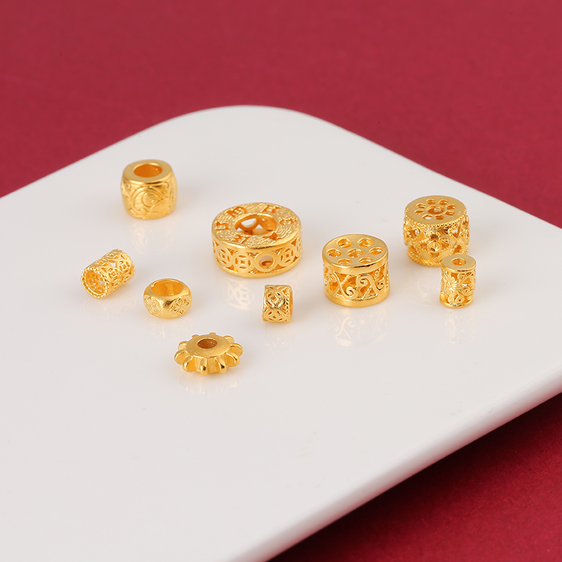 沙金龙年转运珠手串配饰