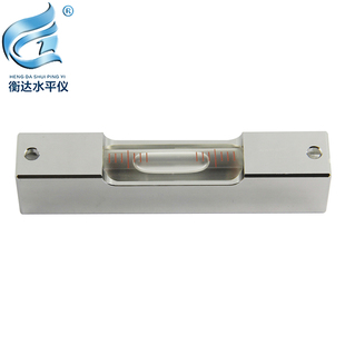 铝合金方形水平气泡10022高精度水平仪机床调式水平尺条式水准泡
