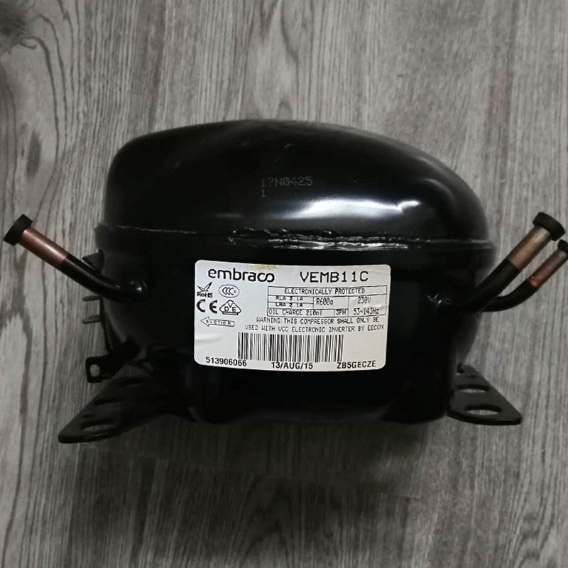 全新恩布拉科FMXA9C VESD11C VEMB11C VESC9C VEMC7ZC冰箱压缩机