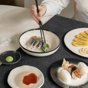 比利时Serax陶瓷深盘暗黑餐具盘子汤碗拉面碗Ann Demeulemeester