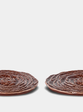 FQR LIVING瑞典Byon超有趣红色大白菜仿真蔬菜陶瓷甜品碟 酒杯垫