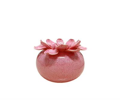 FQR LIVING荷兰Melting Pot patricia手工制作粉色立体花朵花瓶