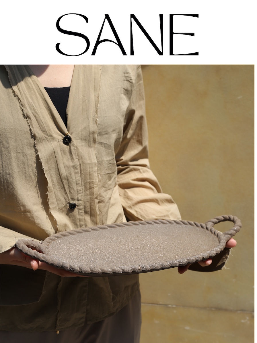 SANE x kar- 联名限定麻花陶瓷托盘