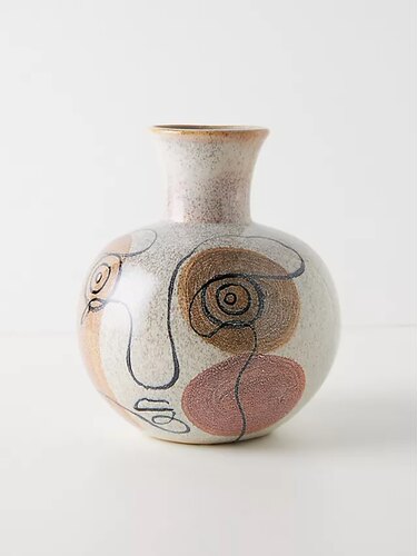 FQR LIVING丹麦Bloomingville北欧进口现代陶瓷花器花瓶 装饰摆件