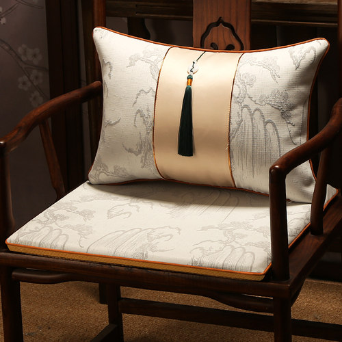 餐椅坐垫新中式红木沙发垫防滑加厚海绵垫实木古典家具圈屁垫椅垫