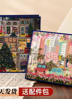 相册自粘贴覆膜式34寸拍立得相纸照片收纳本手工宝宝情侣影集相薄